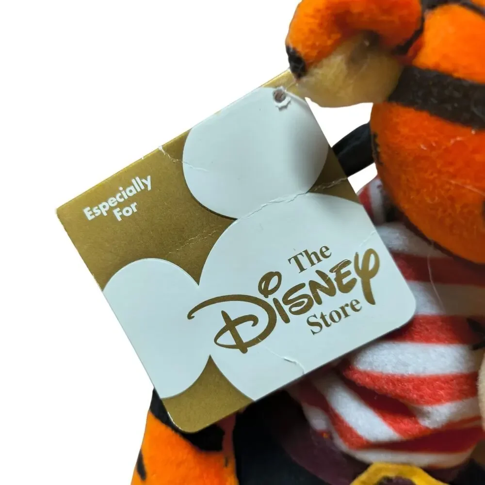 Disney Bean Bag Plush - PIRATE TIGGER (Winnie the Pooh)(9 inch) - Mint w/Tag